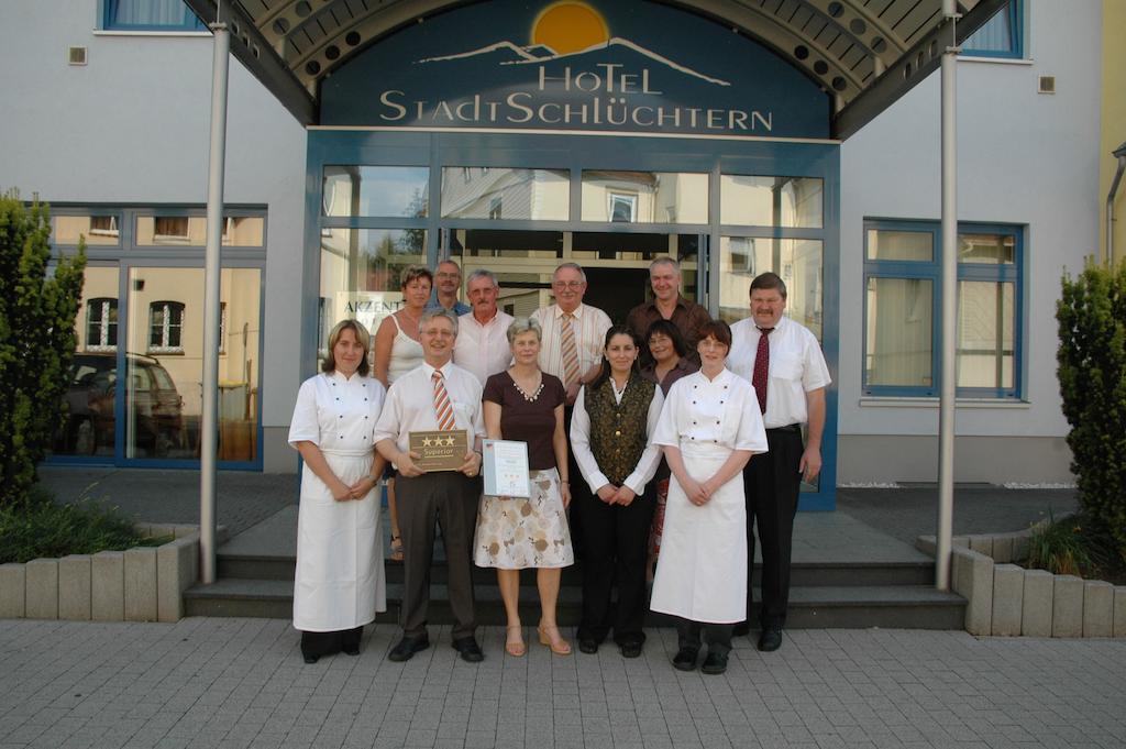 Akzent Hotel Stadt Schluechtern ***S エクステリア 写真